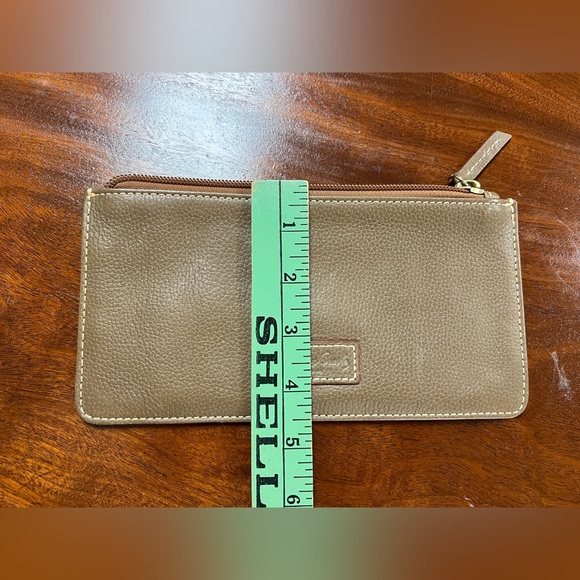 Dooney & Bourke Tan Zippered Wallet - Picture 5 of 5